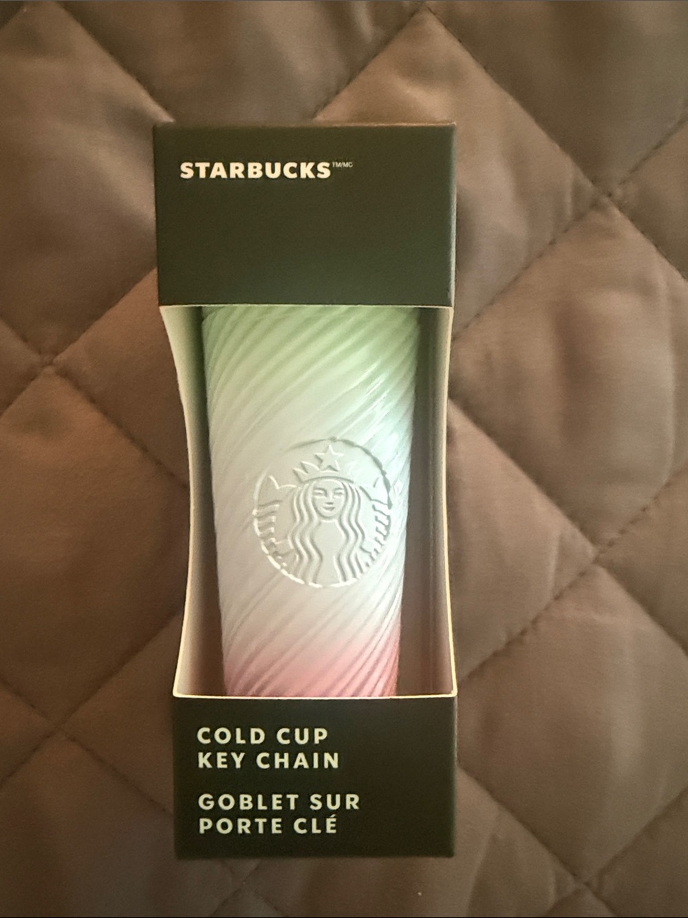 Starbucks Cold cup keychain